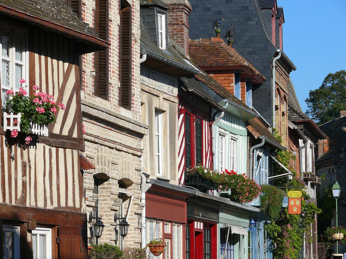 Le Vauban Hotel Merville-Franceville-Plage Buitenkant foto